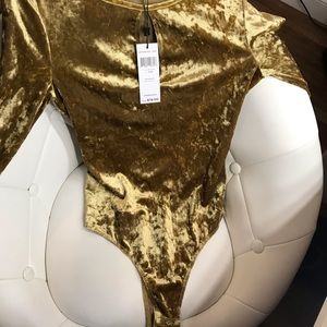 Bcbg Gold bodysuit